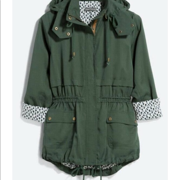 Market & Spruce Jackets & Blazers - Stitch Fix Market & Spruce Angelo Cargo Anorak Jacket Medium.Dark Green.